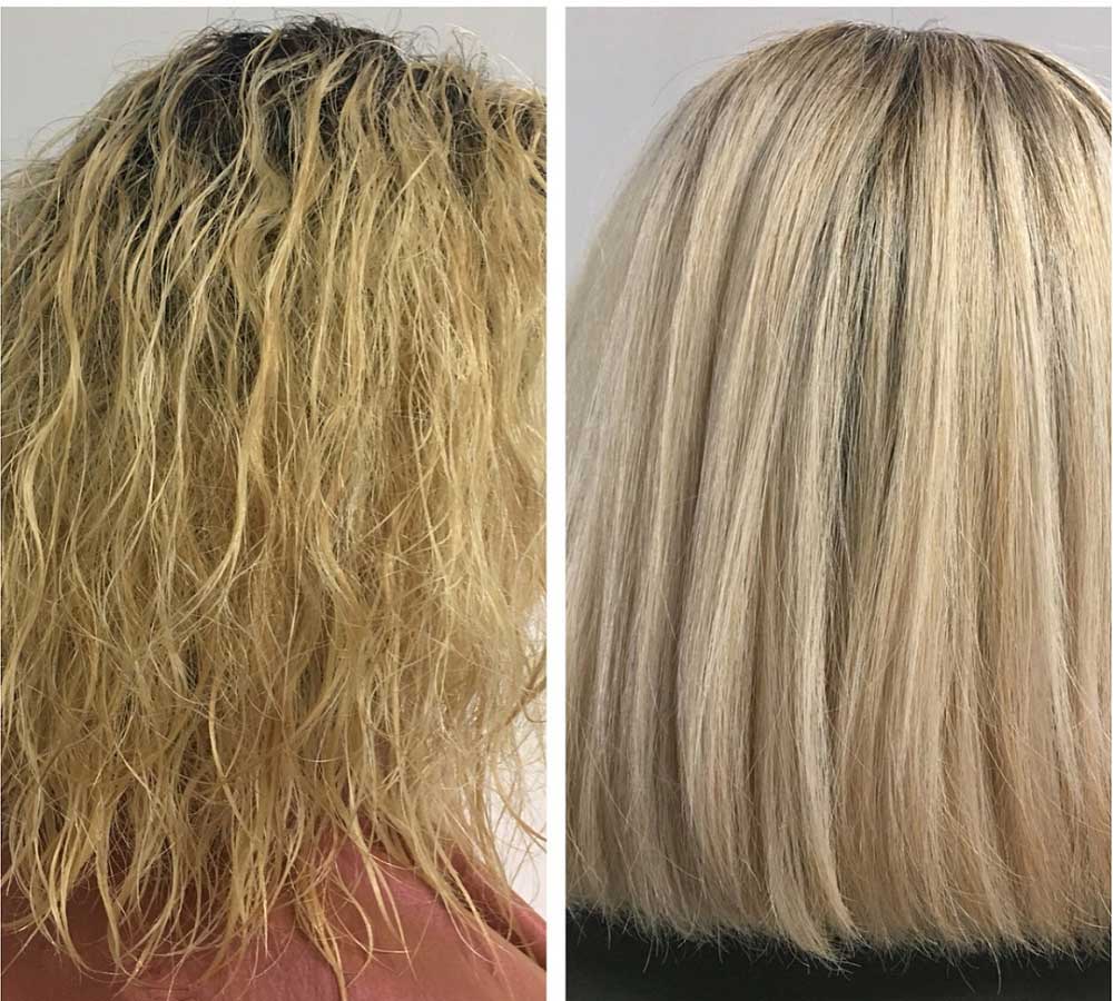 مقایسه کراتین و بوتاکس مو